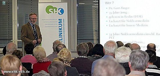 Bild: Vortrag im Klinikum