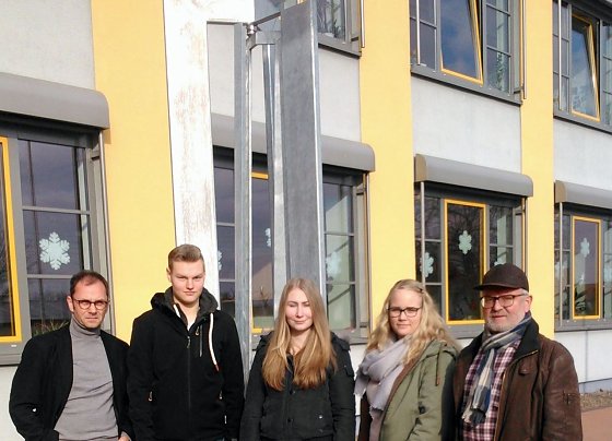 Bild: Windm&uuml;hle im Eingangsbereich
