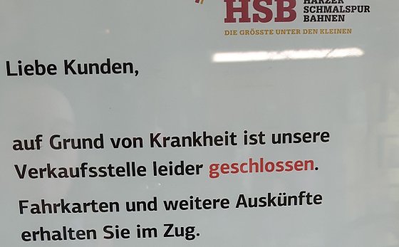Bild: Leider geschlossen