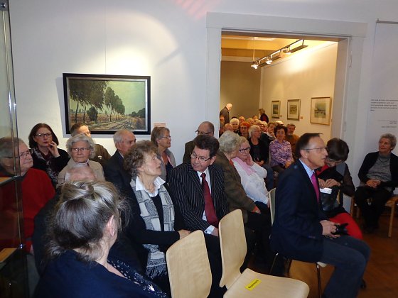 Bild: Vernissage im Kunsthaus Meyenburg