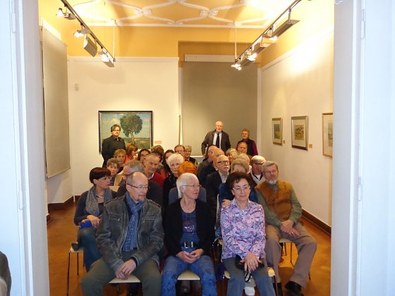 Bild: Vernissage im Kunsthaus Meyenburg