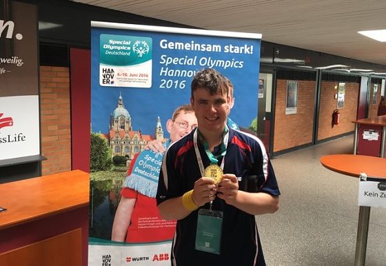 Bild: Aron Praetorius holte Gold in Hannover