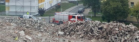 Bild: Gebiet um Freiheitsstra&szlig;e abgesperrt