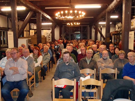 Bild: Vortrag im Tabalspeicher