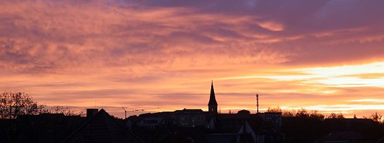 Bild: Farbenspiel am Himmel