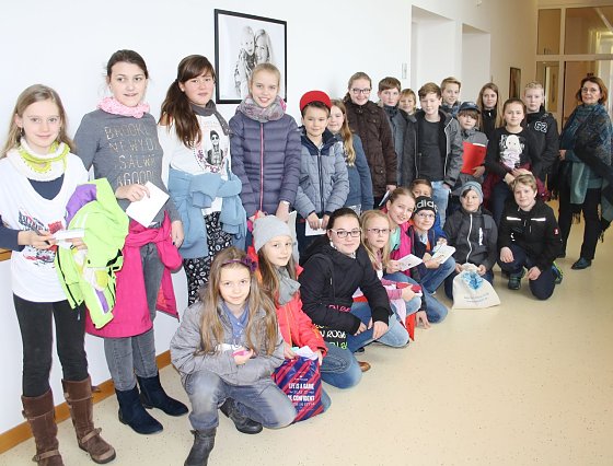 Bild: Schulklasse des Schiller-Gymnasiums