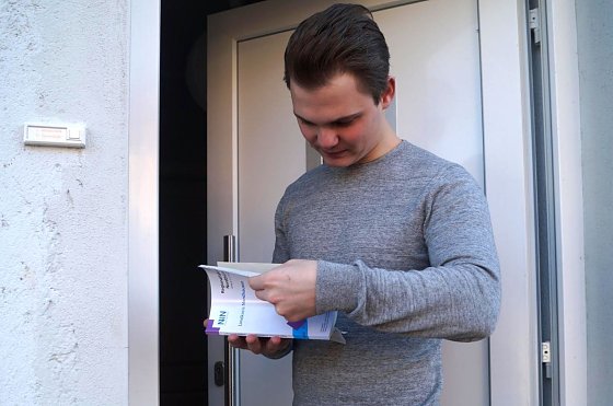 Bild: Im Briefkasten entdeckt