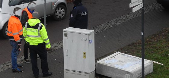 Bild: Schaltkasten besch&auml;digt