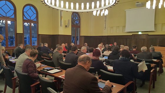Bild: Blick in den Plenarsaal