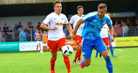 Bild: Kevin Schulze im Hinspiel in Nordhausen