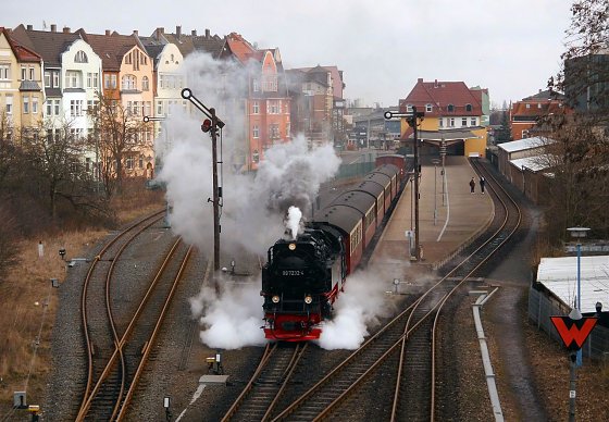 Bild: Ausfahrt in Nordhausen