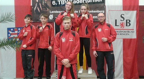 Bild: Erfolgreich in Bad Blankenburg