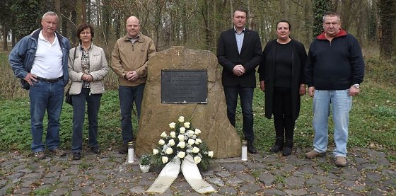 Bild: Kranzniederlegung