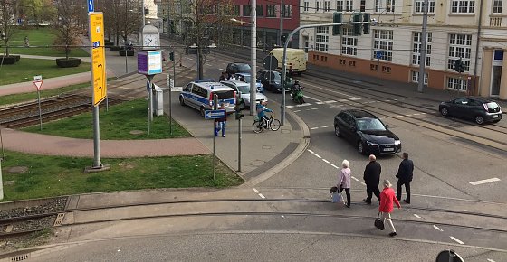 Bild: Unfall ander Kreuzung