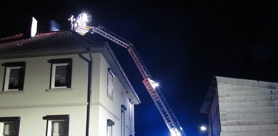 Bild: Schronsteinbrand in Steigerthal
