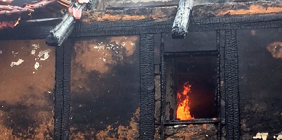Bild: Wohnhausbrand in G&ouml;rsbach