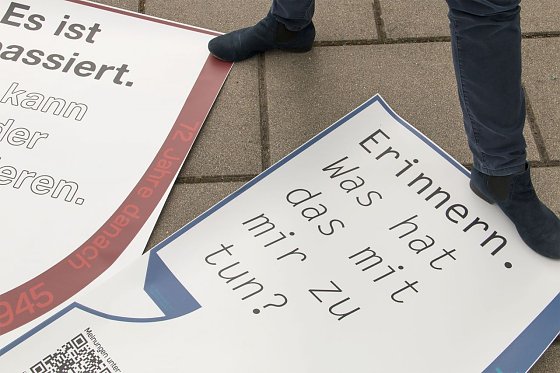 Bild: Gedenkprojekt "72 Jahre danach"