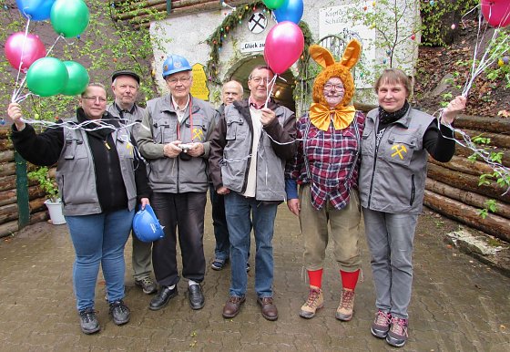 Bild: Die flei&szlig;igen "Osterhasen"