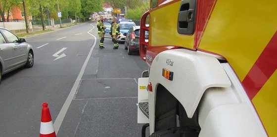Bild: Unfall am Taschenberg