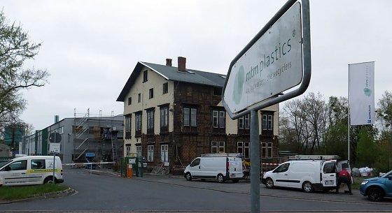 Bild: Hier geht es lang, die Villa verschwindet