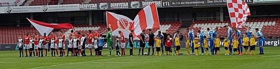 Bild: Der Ball rollt in Cottbus