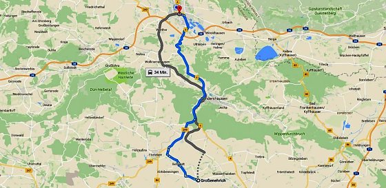 Bild: Ausschnitt aus Google Maps
