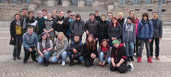 Bild: Besuch im Bundestag