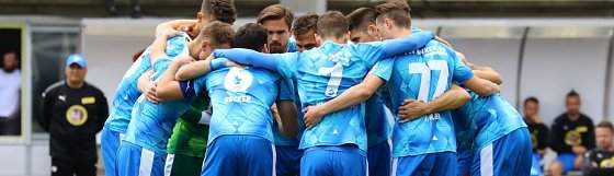 Bild: Eine Mannschaft werden...