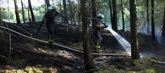 Bild: Brand im Alten Stolberg