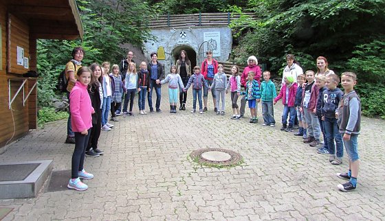 Bild: Zu Besuch in der Langen Wand