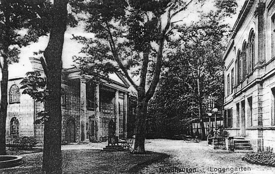 Bild: Blick in den Logengarten