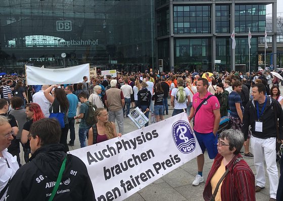 Bild: Therapeuten-Demo in Berlin