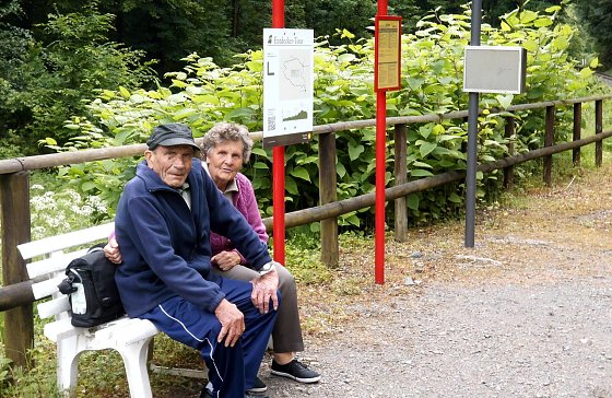 Bild: Lehne und Rudi H&uuml;hne