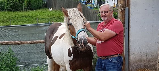 Bild: Klaus Hilpert mit Ruby