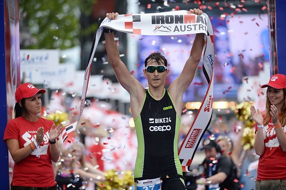 Bild: Zweiter Platz beim Ironman Austria