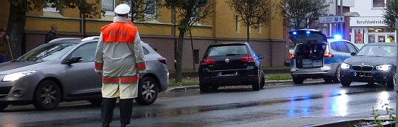 Bild: Unfall auf der Grimmelallee
