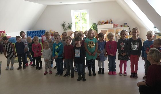 Bild: Neuer Mehrzweckraum &uuml;bergeben