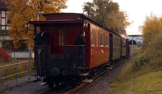 Bild: Unterwegs im Salonwagen