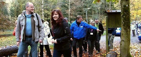 Bild: Wanderung mit Bodo Ramelow