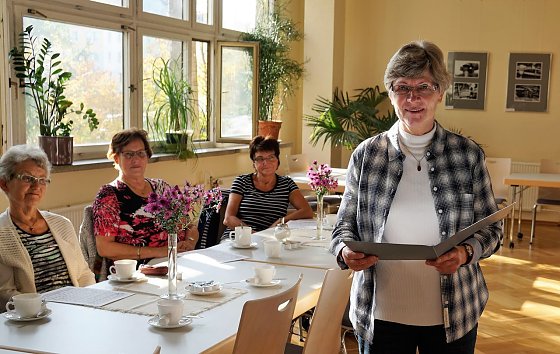 Bild: Christel Laude im "Nordhaus"