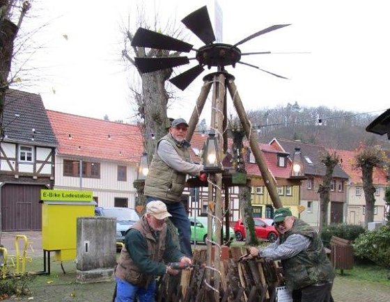 Bild: Auch die Pyramide ist wieder dabei