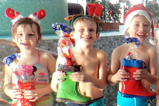 Bild: Nikolaus und Gummistiefel