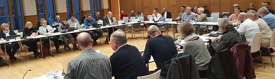 Bild: Blick in den Ratssaal