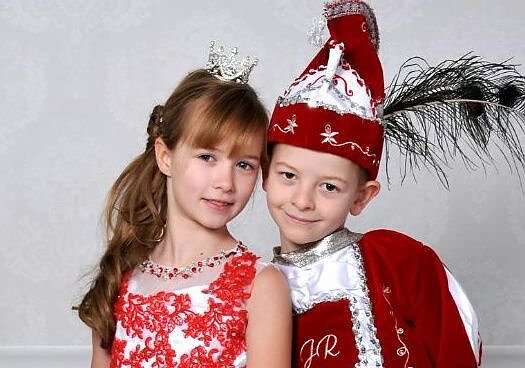Bild: Das Kinder-Prinzen-Paar