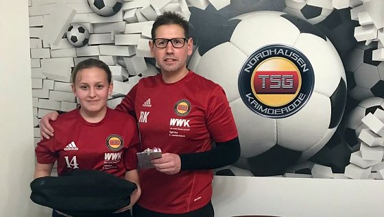 Bild: Neues Schiedsrichterin der TSG Krimderode