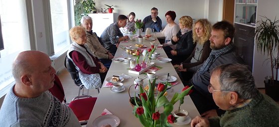 Bild: Kaffeerunde bei der SPD