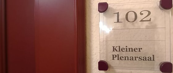 Bild: Kleiner Plenarsaal