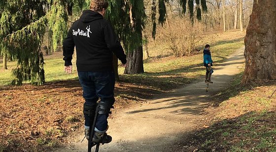 Bild: Im Park geprobt