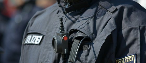 Bild: Polizei im Einsatz