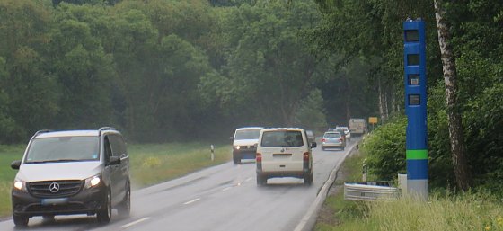 Bild: Mautkontrollstelle bei Nordhausen